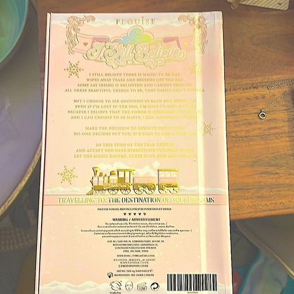 Plouise i still believe 2024 advent calendar makeup book day 25 palette - Picture 8 of 8